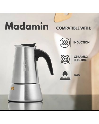 Madamin, Moka Pot, 4 Cups