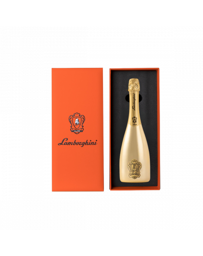 Lamborghini sparkling wine Brut Pinot Chardonnay GOLD