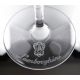 Lamborghini 6 Crystal glasses for sparkling wine