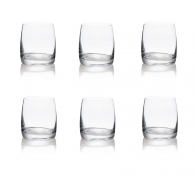 6 Bohemia Crystal glasses for vodka Pavo, 230 ml