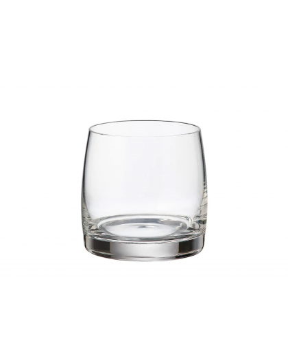 6 Bohemia Crystal glasses for vodka Pavo, 230ml
