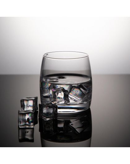 6 Bohemia Crystal glasses for vodka Pavo, 230ml