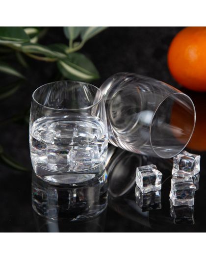 6 Bohemia Crystal glasses for vodka Pavo, 230ml