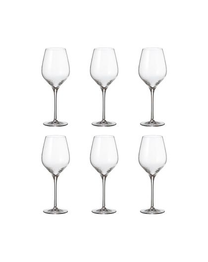 6 Bohemia Crystal Чаши за червено вино "Авила"