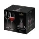 6 Bohemia Crystal Чаши за червено вино "Авила"