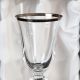 6 bohemia crystal glasses for liquor "Angela" 60 ml