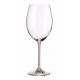 2 bohemia crystal red wine glasses "Golden Prague" 600 ml