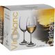 6 bohemia crystal white wine glasses "Cristallin" 350 ml