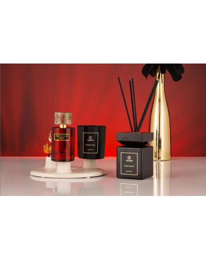 AKBARI Candle RUBY ROUGE