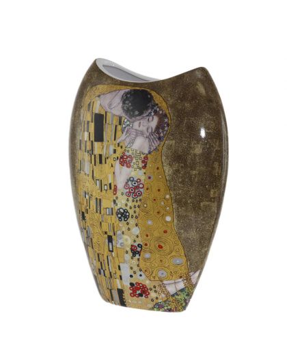 Porcelain vase "The Kiss" series