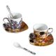 Set of two cups for coffee, The Kiss, 60ml