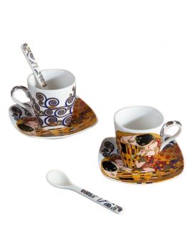 Set of two cups for coffee, The Kiss, 60ml