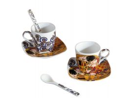 Set of two cups for coffee, The Kiss, 60ml