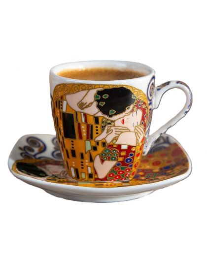 Set of two cups for coffee, The Kiss, 60ml