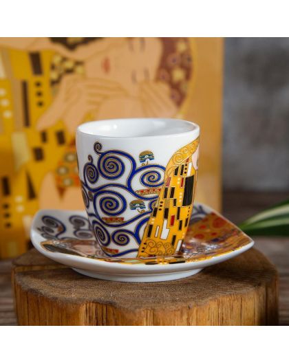 Set of two cups for coffee, The Kiss, 60ml