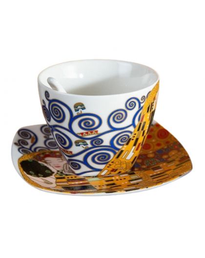 Set of two cups "The Kiss" 220ml