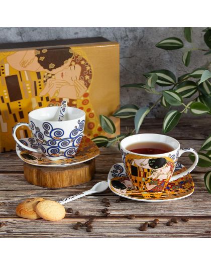 Set of two cups "The Kiss" 220ml