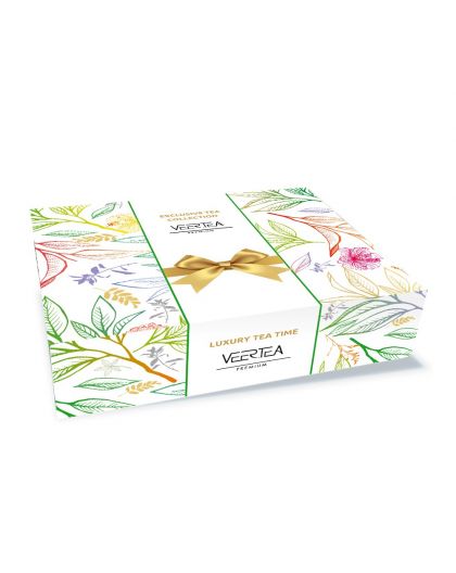 Подаръчен комплект чай - 200 пакетчета, Veertea Premium