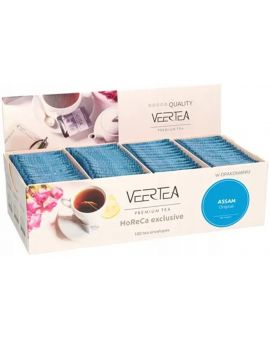 VEERTEA Черен чай Асам, 100 пакетчета