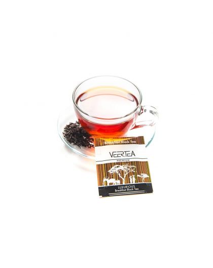 VEERTEA Luxurious Breakfast Black Tea, 100 Tea bags