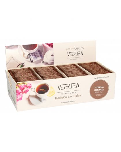 VEERTEA Luxurious Breakfast Black Tea, 100 Tea bags