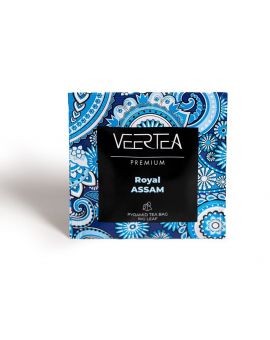 VEERTEA Pyramid Assam Black Tea, 40 Tea bags