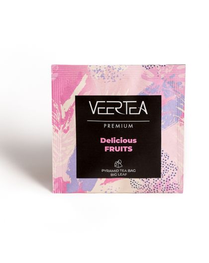 Veertea Pyramid Чай от хибискус и сушени плодове, Fruits, 40 пакетчета