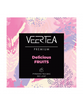 Veertea Pyramid Чай от хибискус и сушени плодове, Fruits, 40 пакетчета