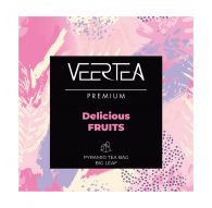 Veertea Pyramid Чай от хибискус и сушени плодове, Fruits, 40 пакетчета
