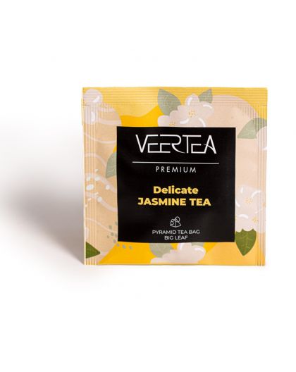 VEERTEA Pyramid Green Tea & Jasmine, 40 tea bags