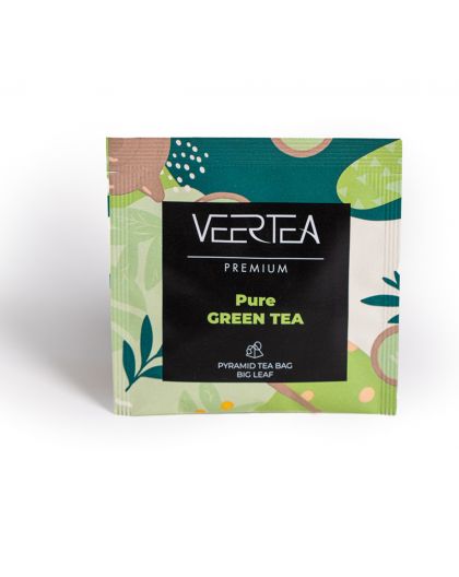 VEERTEA Pyramid Зелен чай, 40 пакетчета