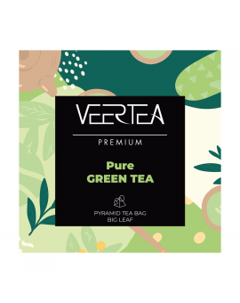 VEERTEA Pure Green Tea, 40 tea bags