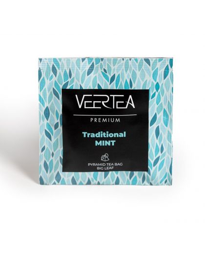 VEERTEA Pyramid Traditional Mint, 40 tea bags