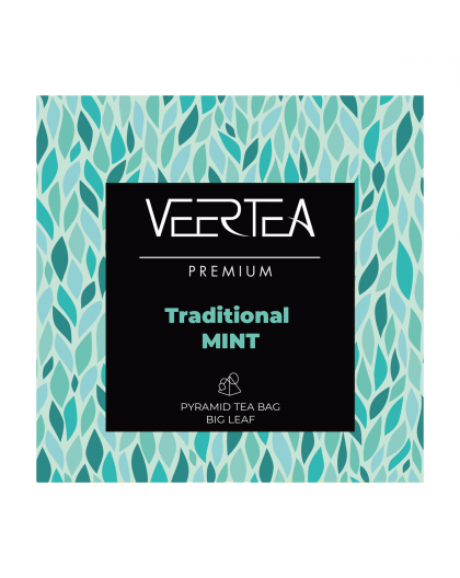 VEERTEA Pyramid Ментов чай, 40 пакетчета