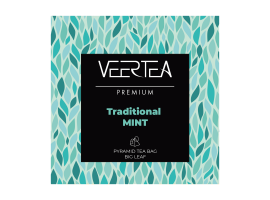 VEERTEA Pyramid Traditional Mint, 40 tea bags