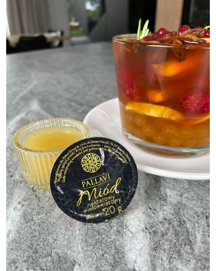 Pallavi Poliflora bee honey, 100 pcs. x 20 g
