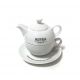 Teapot, Tea cup, Saucer Set &  40 Mix best Veertea teas