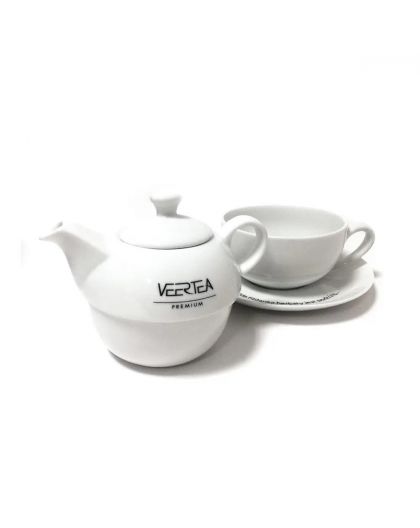 Teapot, Tea cup, Saucer Set &  40 Mix best Veertea teas