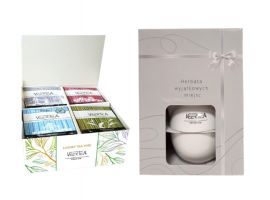 Gift Set Veertea, Teapot, Tea cup, Saucer & 40 Mix teas