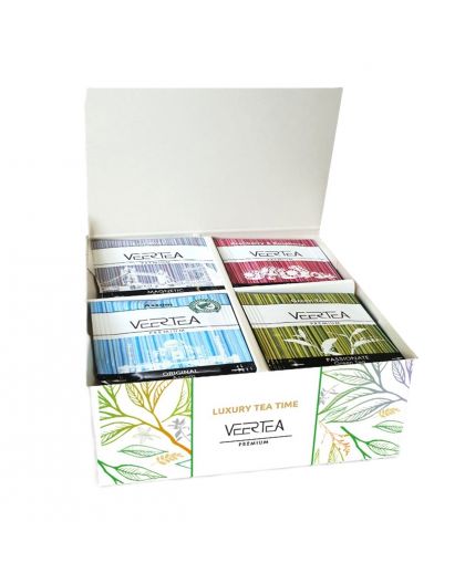 Teapot, Tea cup, Saucer Set &  40 Mix best Veertea teas