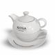 Teapot, Tea cup, Saucer Set &  40 Mix best Veertea teas