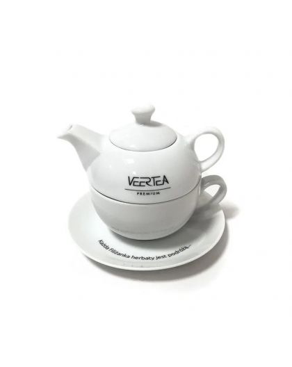 Комплект чайник, чаша за чай, чинийка Veertea​​