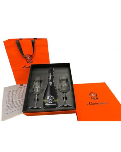 Lamborghini sparkling wine DJ LUMINOUS Brut