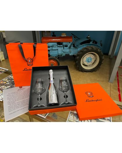 Lamborghini sparkling wine Prosecco  D.O.C Platinum