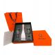 Lamborghini Sparkling wine gift box with 2 crystal glasses