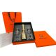 Lamborghini Sparkling wine gift box with 2 crystal glasses