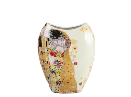 Porcelain vase "The Kiss" series