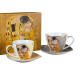 Set of two tea cups "The Kiss" 250ml