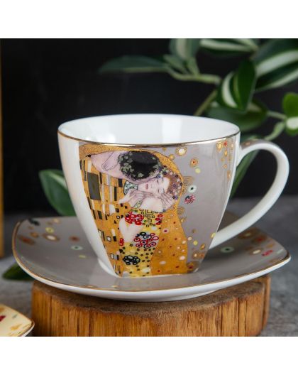 Set of two tea cups "The Kiss" 250ml