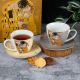 Set of two tea cups "The Kiss" 250ml